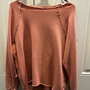 Peach aerie crewneck